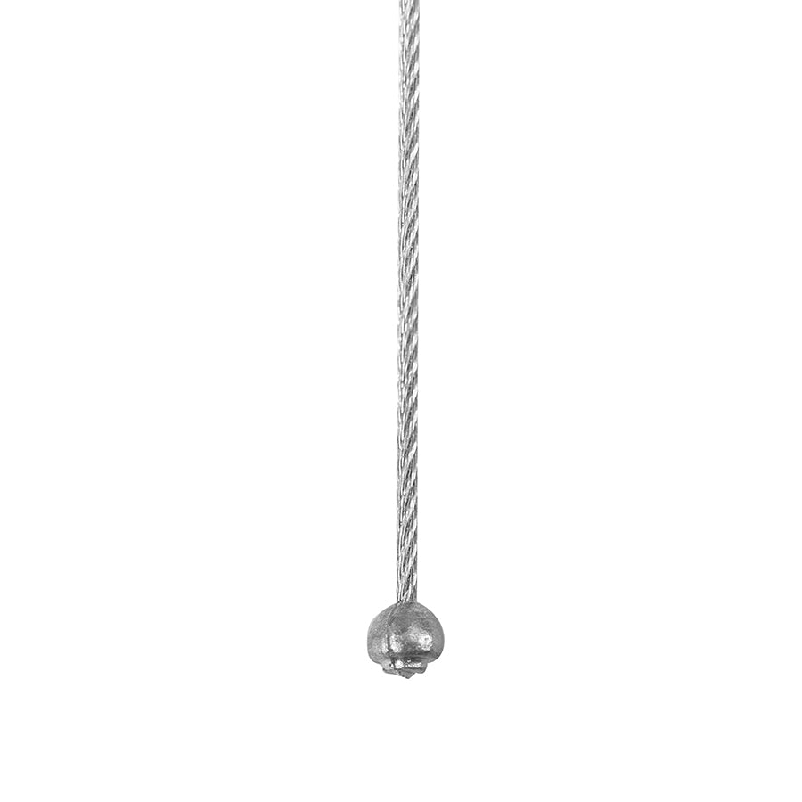 Câble en acier STAS, idéal pour ensembles de suspension, doté d'une butée pour sécurité renforcée.