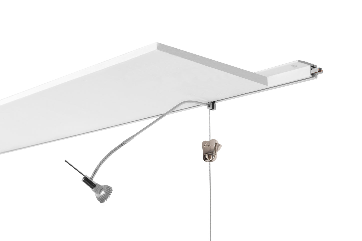 STAS multirail plat blanc 300 cm