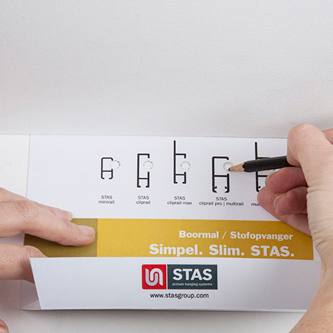 STAS cliprail + kit d'installation