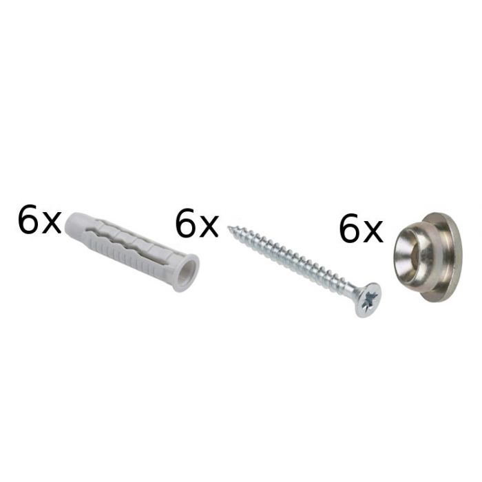 Kit d'installation de rail (200 cm): Installez facilement votre système de suspension avec ce kit complet.
