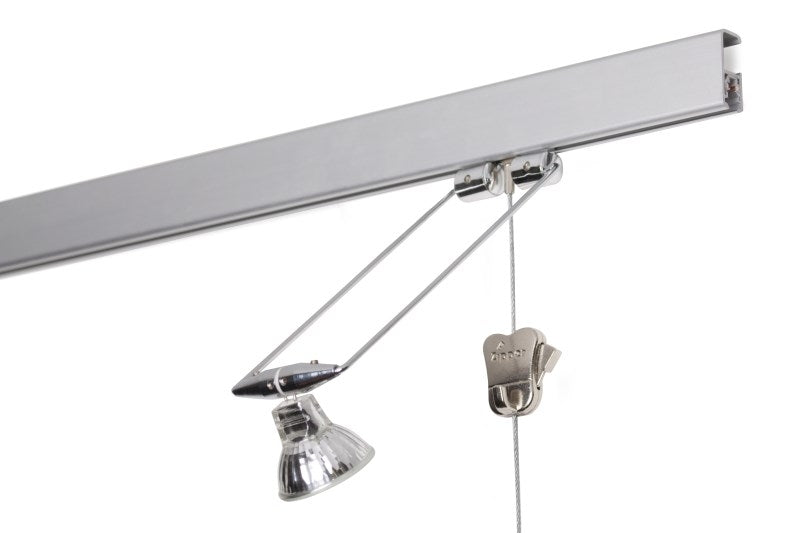 STAS multirail luminaire classic en chrome ou blanc pour flexibilite et style.