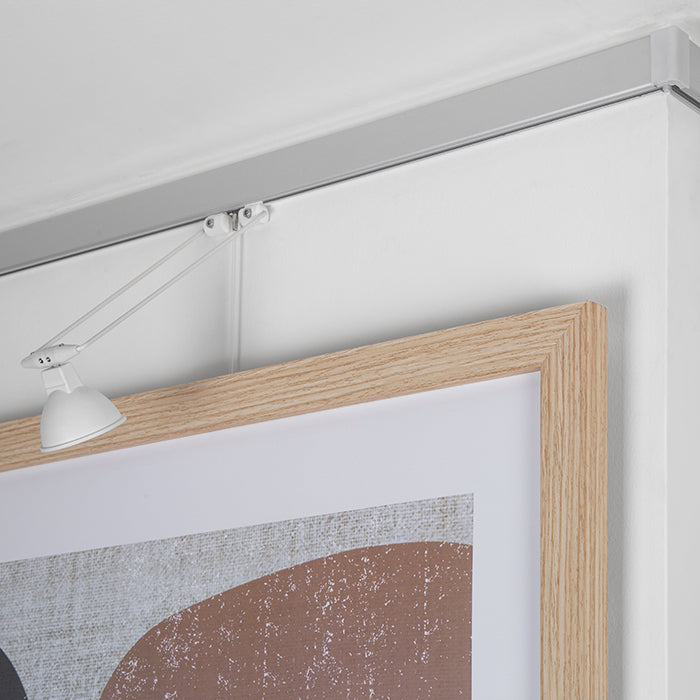 STAS multirail + kit d'installation : rail en aluminium, couleur blanc, noir ou aluminium.