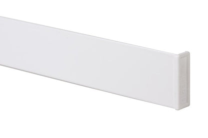 STAS prorail max blanc 200 cm, simple à monter avec accessoires inclus.