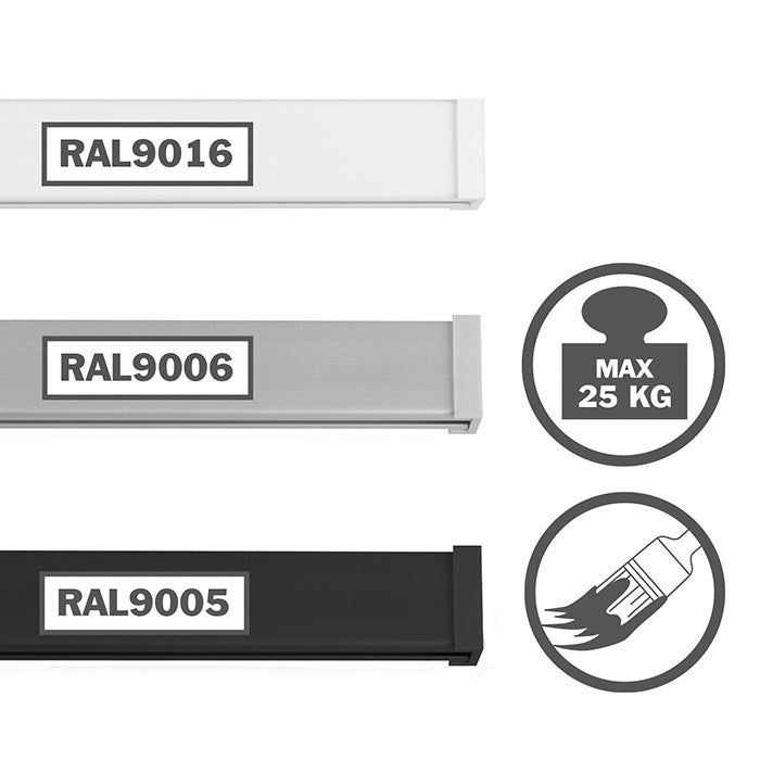 STAS minirail: pour un montage facile de vos cadres.