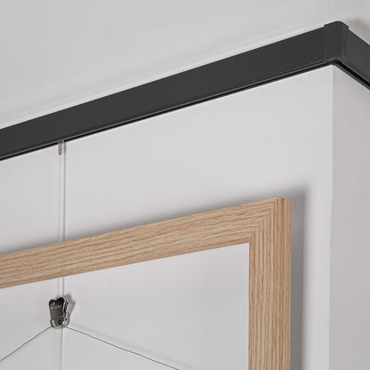 STAS cliprail pro: charge lourde, aluminium 150-300 cm.