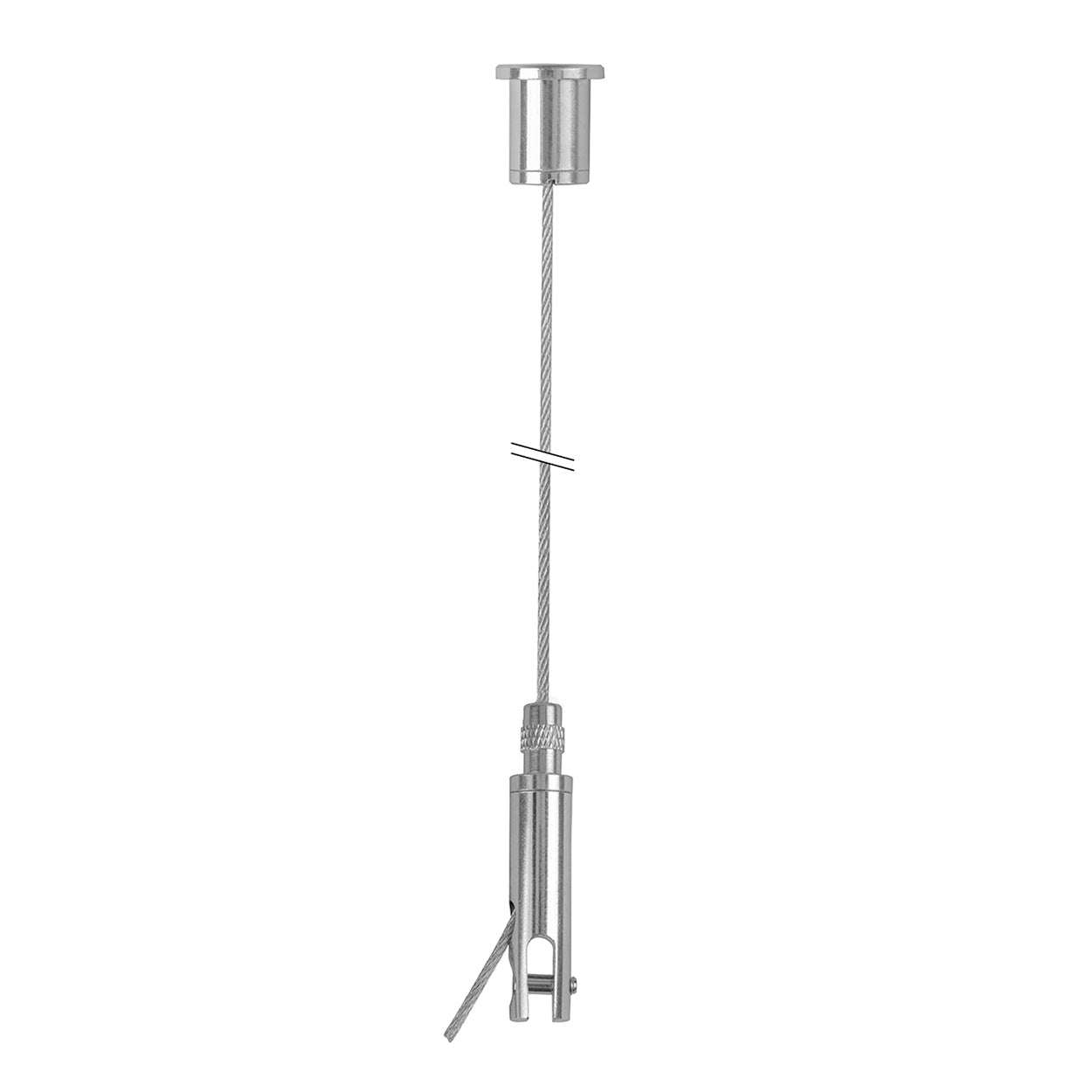 STAS kit de suspension avec crochet à panneau pour plafond, idéal pour affichage jusqu'à 4 mm