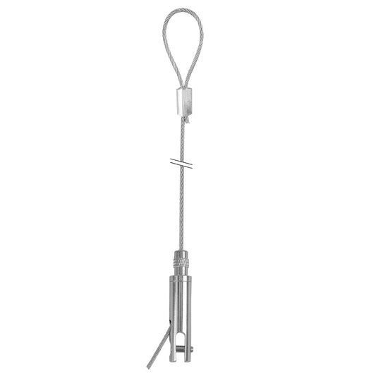 STAS kit suspension avec crochet 4mm pour panneaux sécurisés.