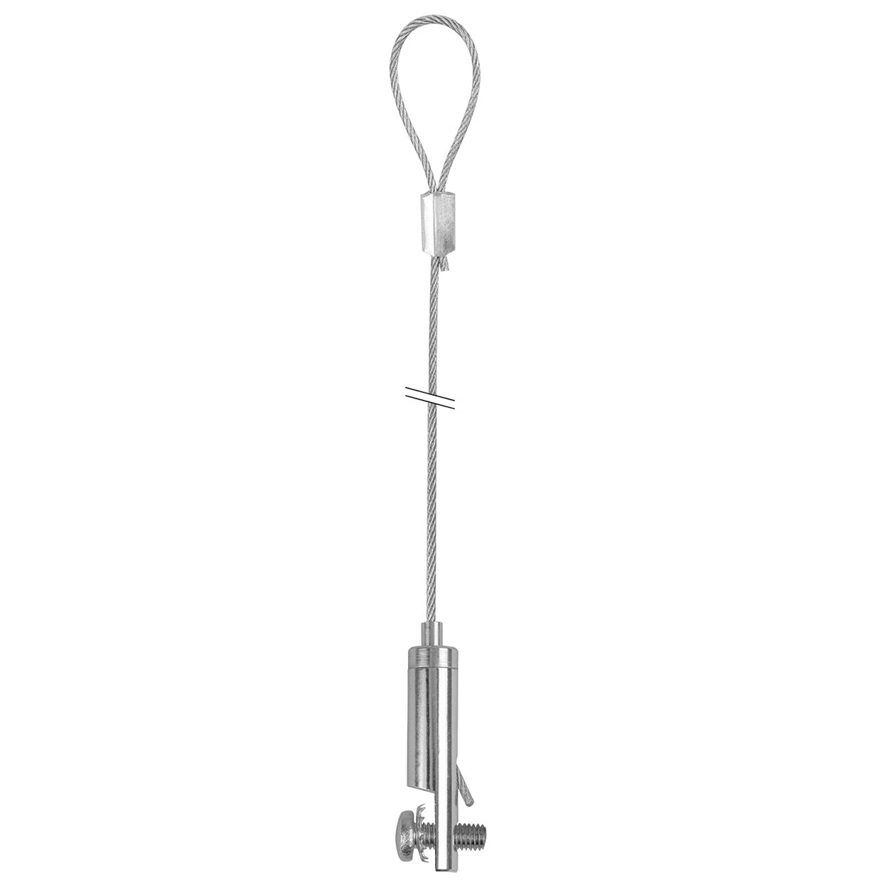 STAS kit de suspension avec crochet à panneau 10mm, réglable pour objets jusqu'à 25kg.
