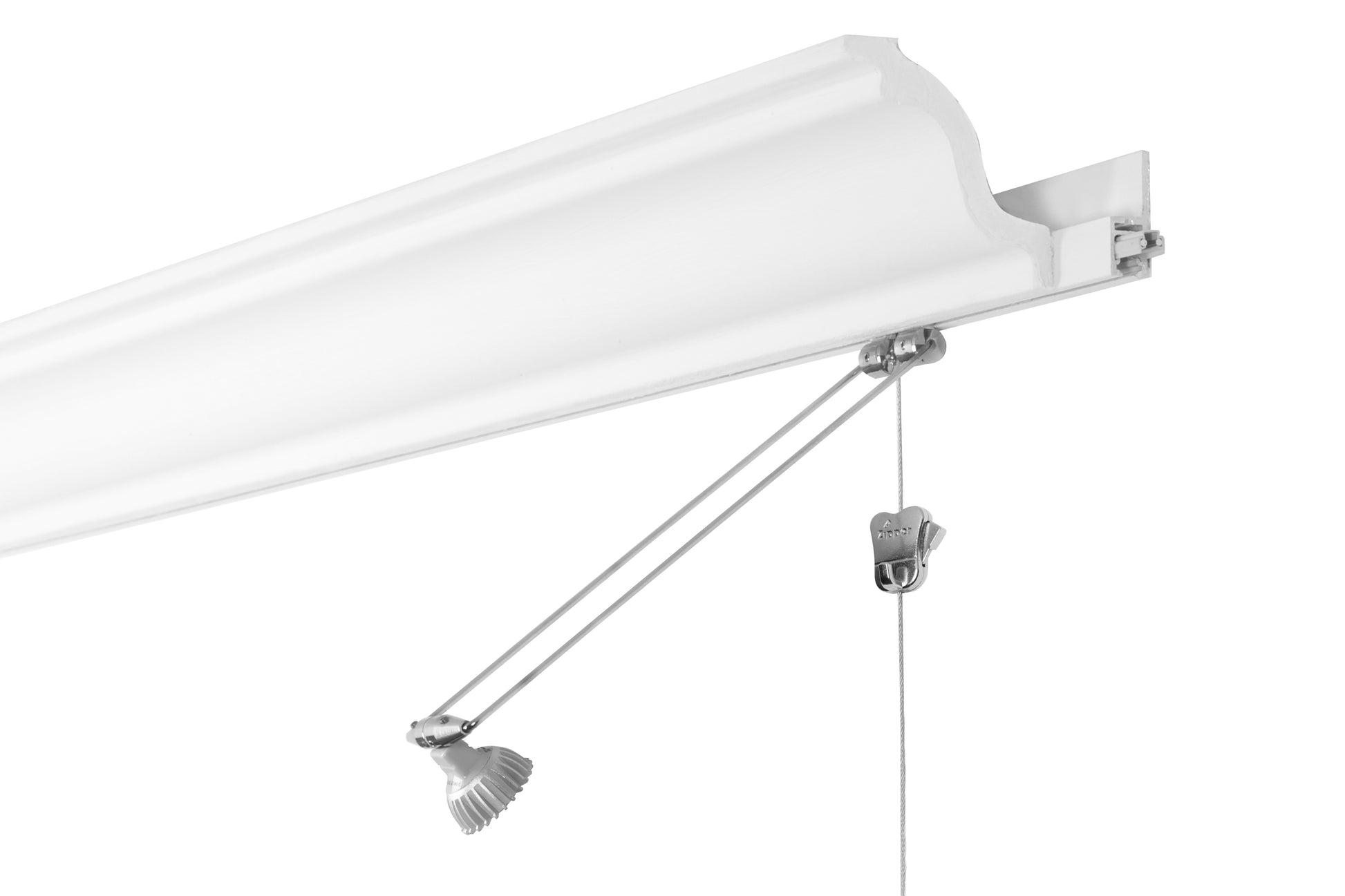 STAS multirail crown blanc 300 cm pour accrochage photo facile