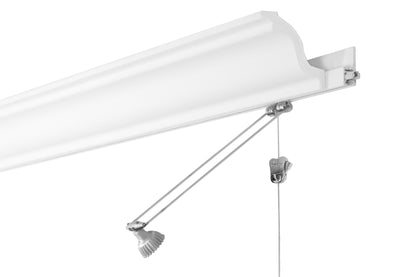 STAS multirail crown blanc 300 cm pour accrochage photo facile