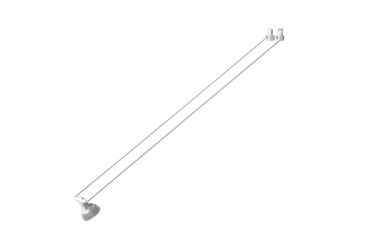 STAS multirail luminaire classic en chrome ou blanc, 50 ou 70cm, compatible STAS multirail.