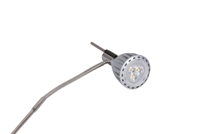 STAS multirail luminaire signo en chrome, 70cm s'intègre au rail.