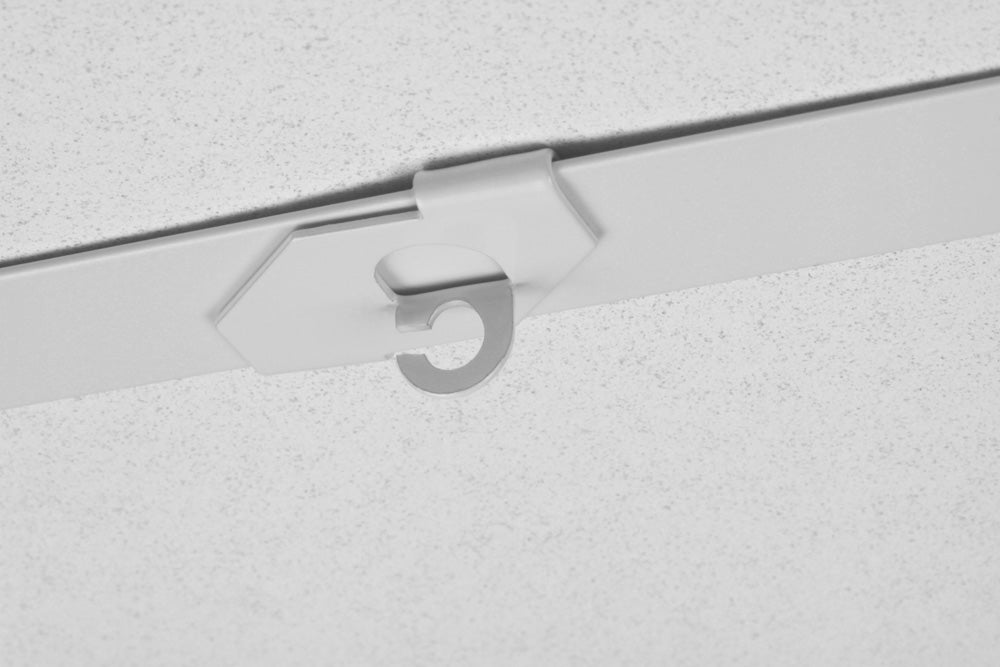 STAS crochet plafond suspendu: idéal pour attache faux plafond, supporte cordon boucle.