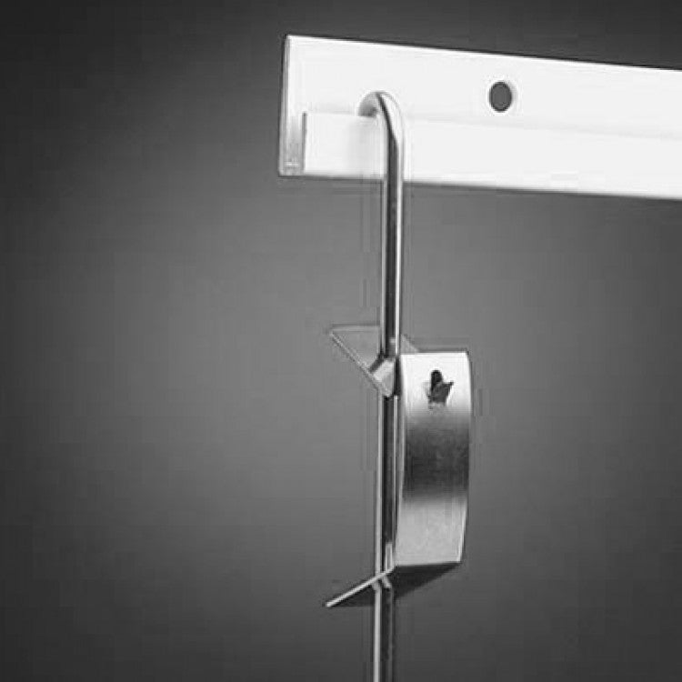 STAS j-rail pratique pour installations murales avec tige.