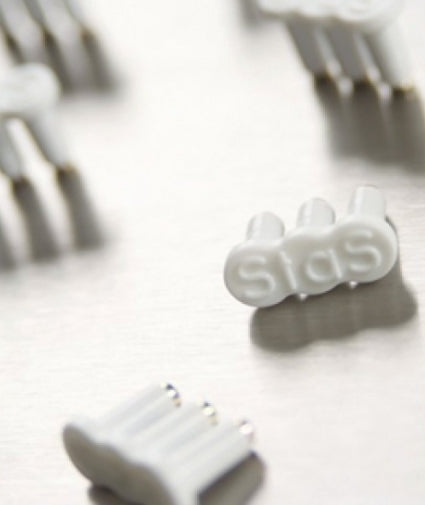 STAS magnets blanc (10 pièces) en blanc pur
