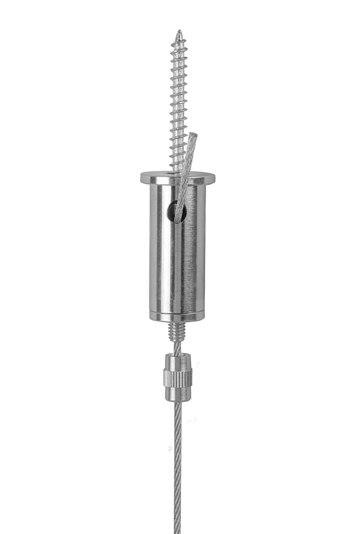 STAS système suspendre au plafond, câble acier 1,5 mm.