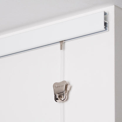 STAS cliprail pro 200 cm robuste et élégant pour fixer œuvres d'art