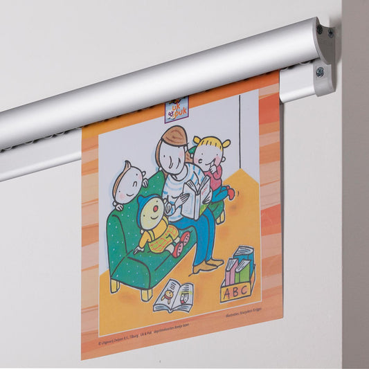 STAS paperrail: suspension pratique pour notes et dessins.