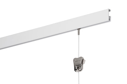 Set complet : STAS cliprail 150cm - incl. 2 cordons en perlon de 150cm avec STAS zipper