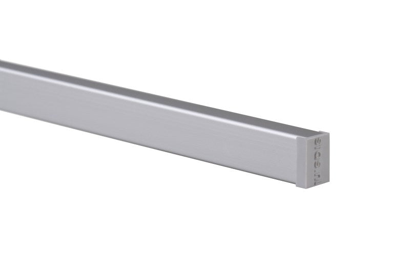 STAS minirail 300 cm, cimaise discrète pour supports légers et moyens, montage rapide.