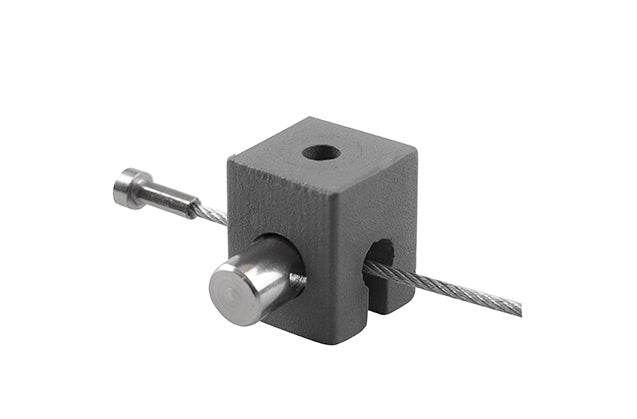 STAS qubic: suspension unique, polyvalente, montage facile sur surfaces complexes; idéal escaliers, piliers.