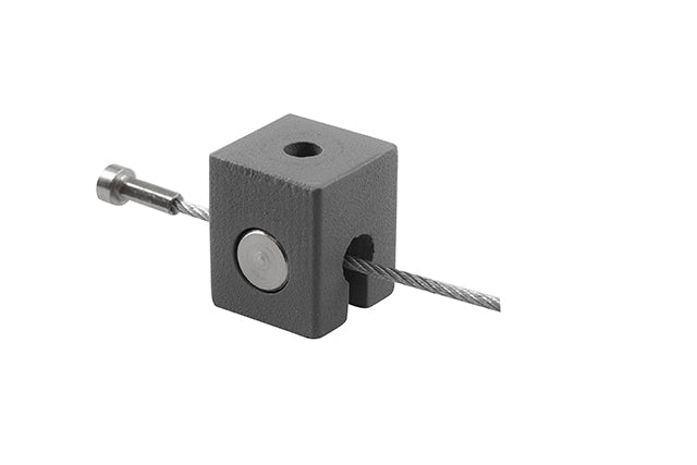 STAS qubic, s'installe partout! Aluminium robuste, pour murs et plafonds; supporte jusqu'à 15 kg/m.