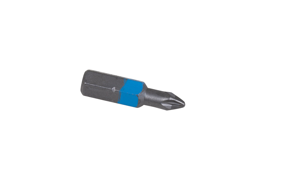 Embout pozidriv croix PZ1 25mm pour vissage précis en ateliers professionnels.